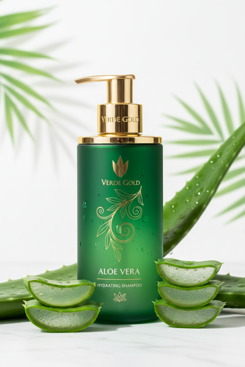 Shampoing Hydratant à l'Aloé Vera Bio | Aloe Vera Moisturising Shampoo