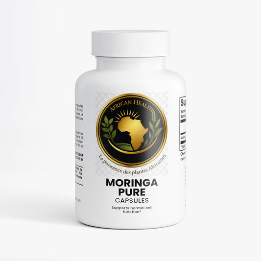 Moringa Pure African Health – Complément Alimentaire Naturel | Natural Food Supplement