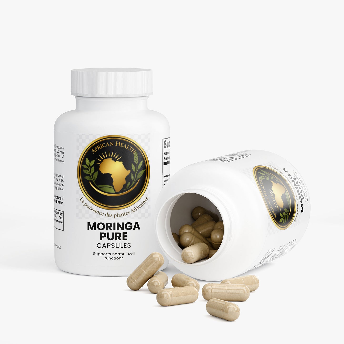 Moringa Pure African Health – Complément Alimentaire Naturel | Natural Food Supplement