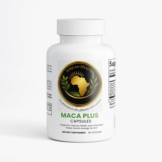 Maca Plus – Énergie, Vitalité & Équilibre Hormonal | 60 Gélules
