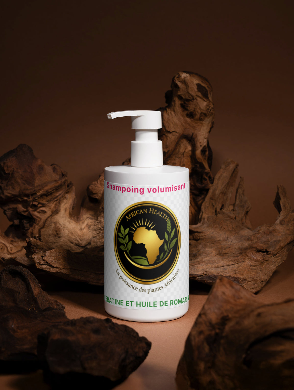 Shampoing Volume & Kératine à l'Huile de Romarin | Keratin Rosemary Oil Shampoo