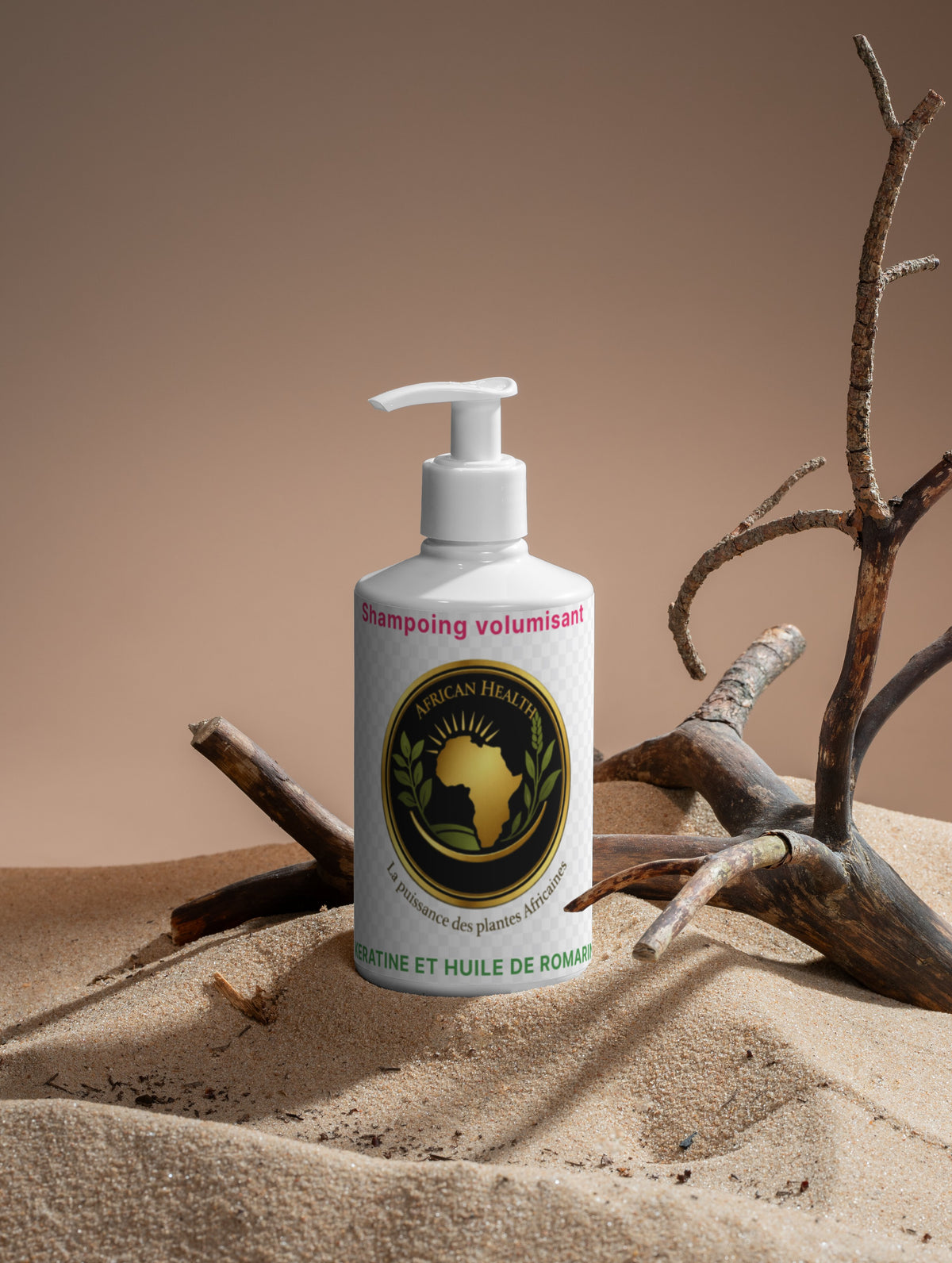 Shampoing Volume & Kératine à l'Huile de Romarin | Keratin Rosemary Oil Shampoo
