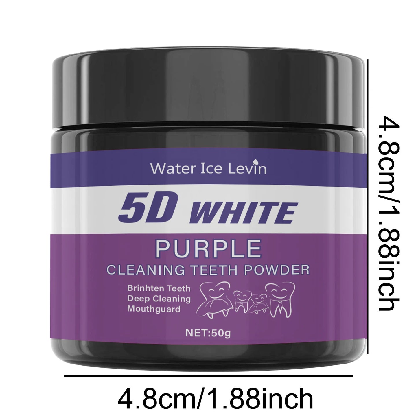 Poudre Dentaire Violette – Blanchiment & Sans Sulfate