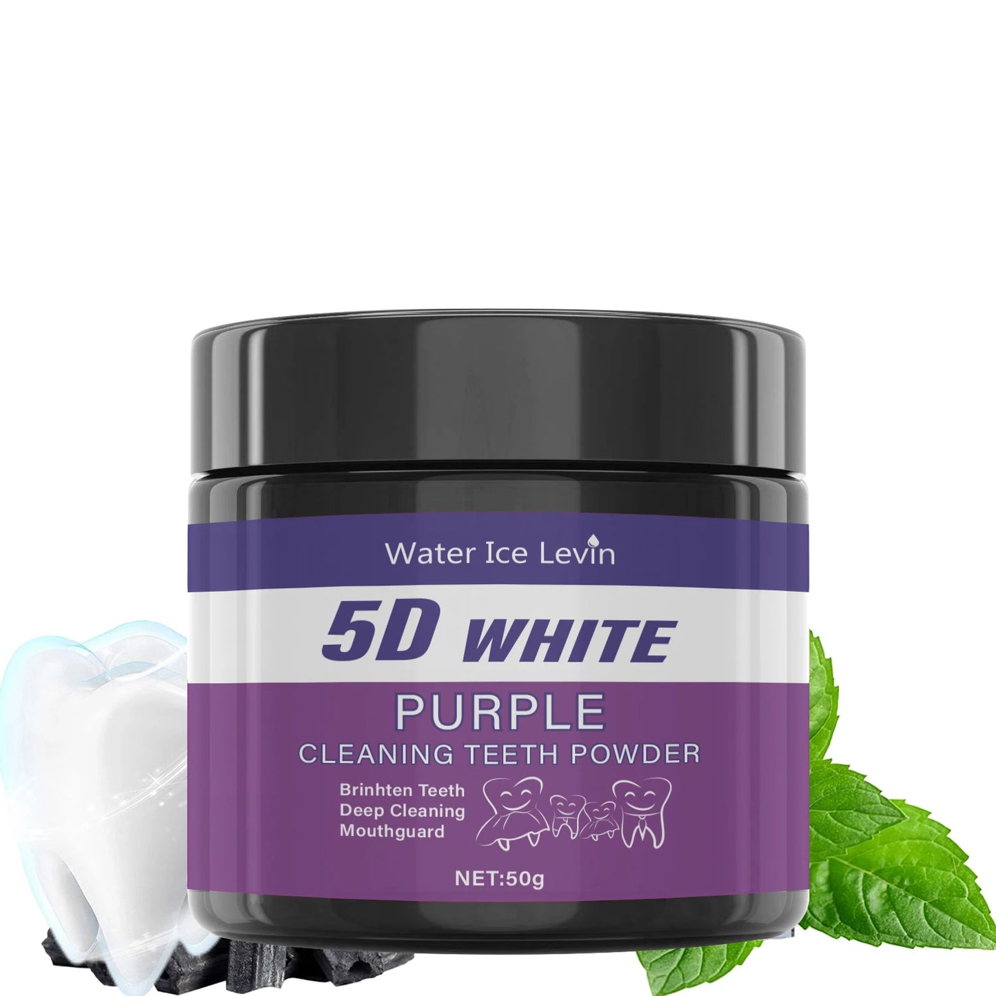 Poudre Dentaire Violette – Blanchiment & Sans Sulfate