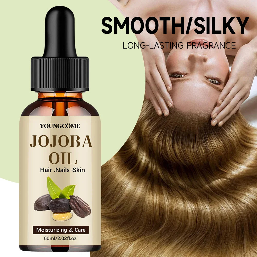 Huile de Jojoba Biologique African Health – Soin Naturel Cheveux, Corps & Visage
