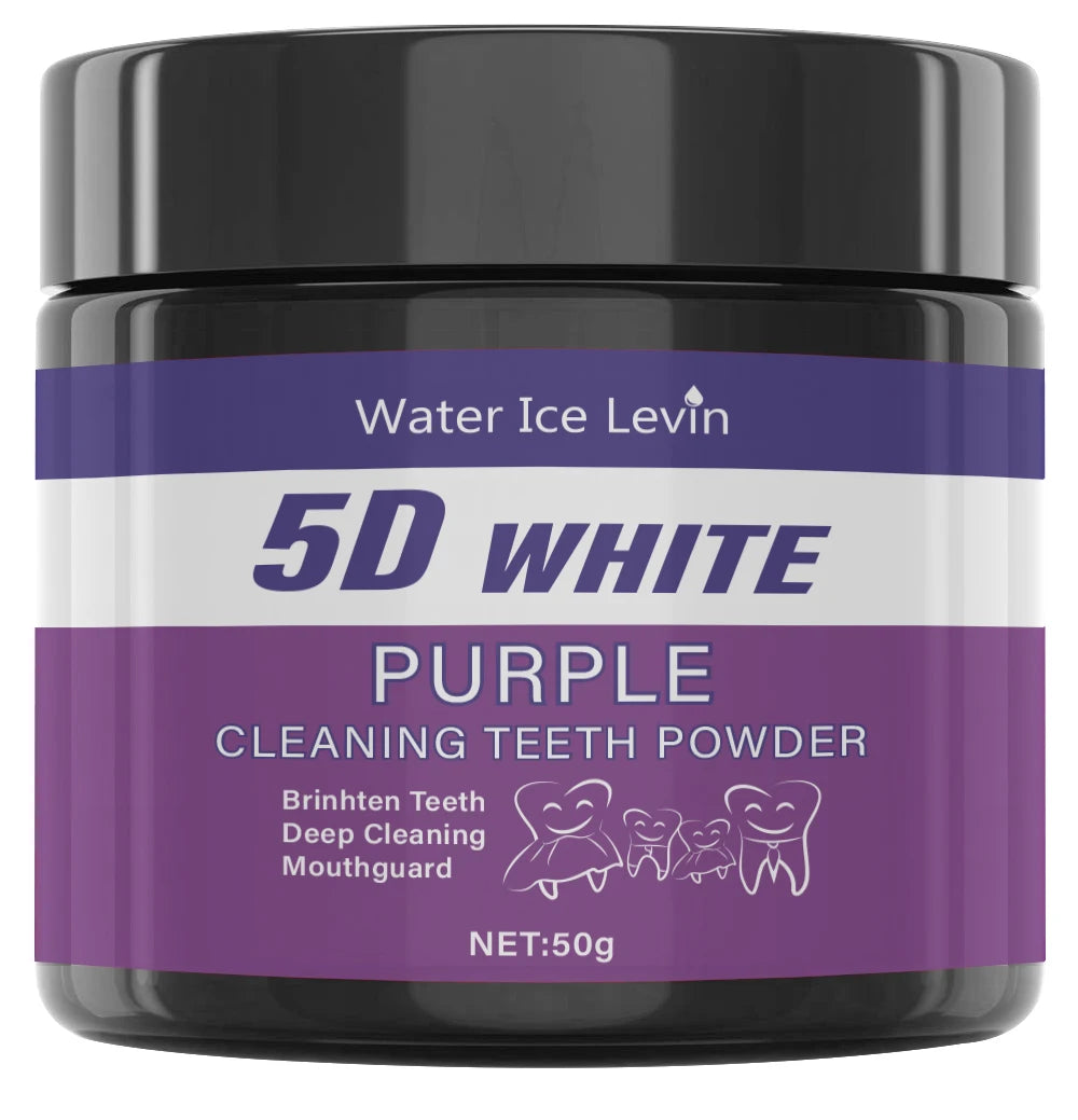 Poudre Dentaire Violette – Blanchiment & Sans Sulfate