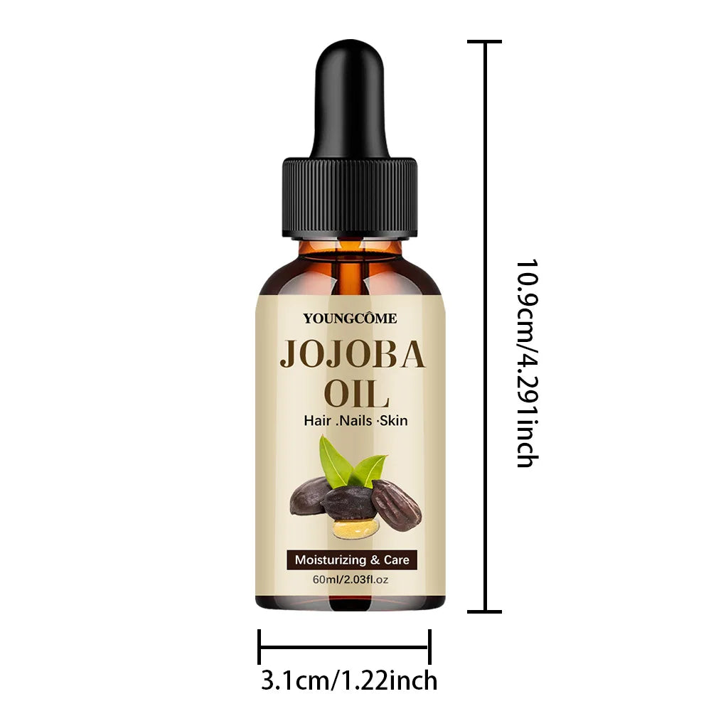 Huile de Jojoba Biologique African Health – Soin Naturel Cheveux, Corps & Visage
