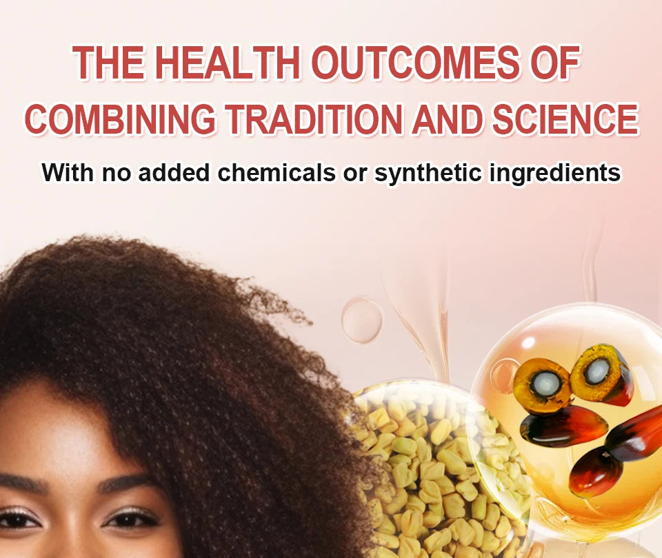 Huile de Croissance Capillaire African Health – Fenugrec & Batana