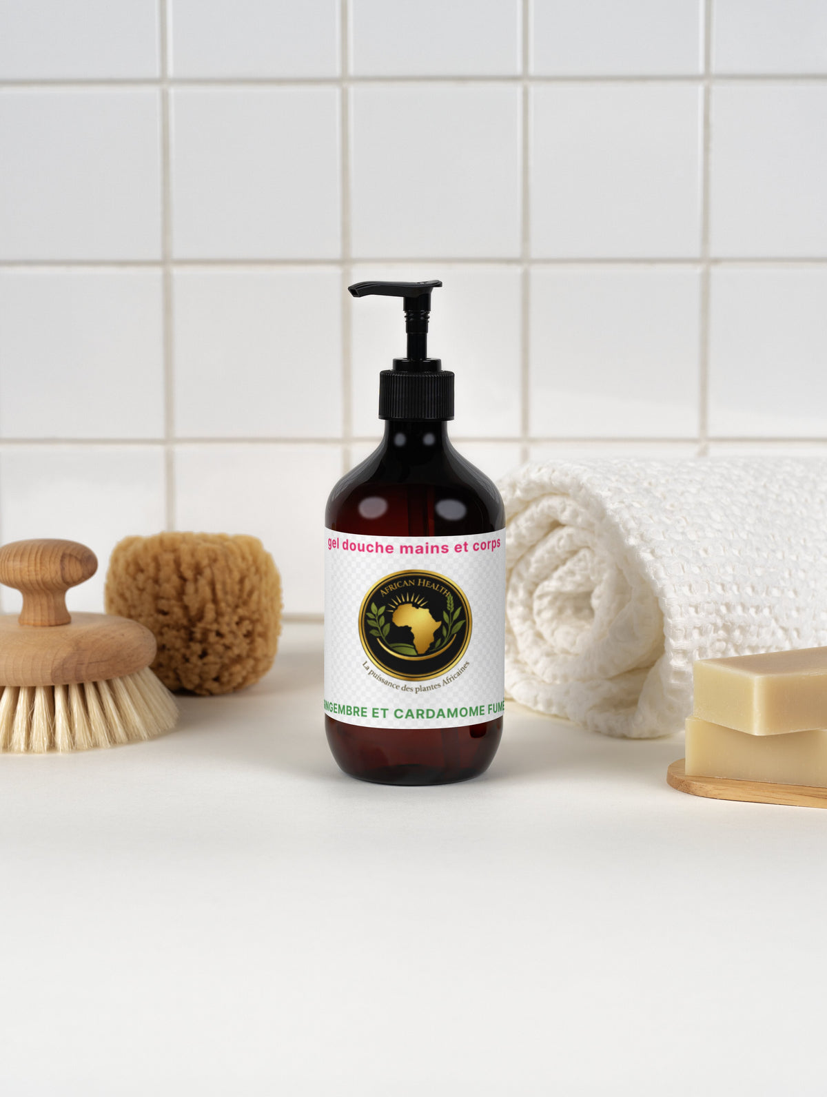 Gel Douche Mains & Corps | Gingembre & Cardamome Fumée