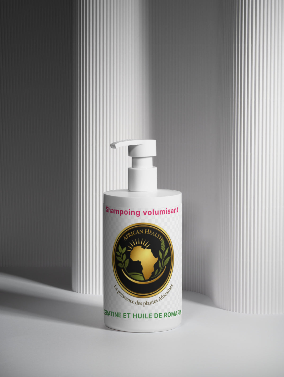 Shampoing Volume & Kératine à l'Huile de Romarin | Keratin Rosemary Oil Shampoo
