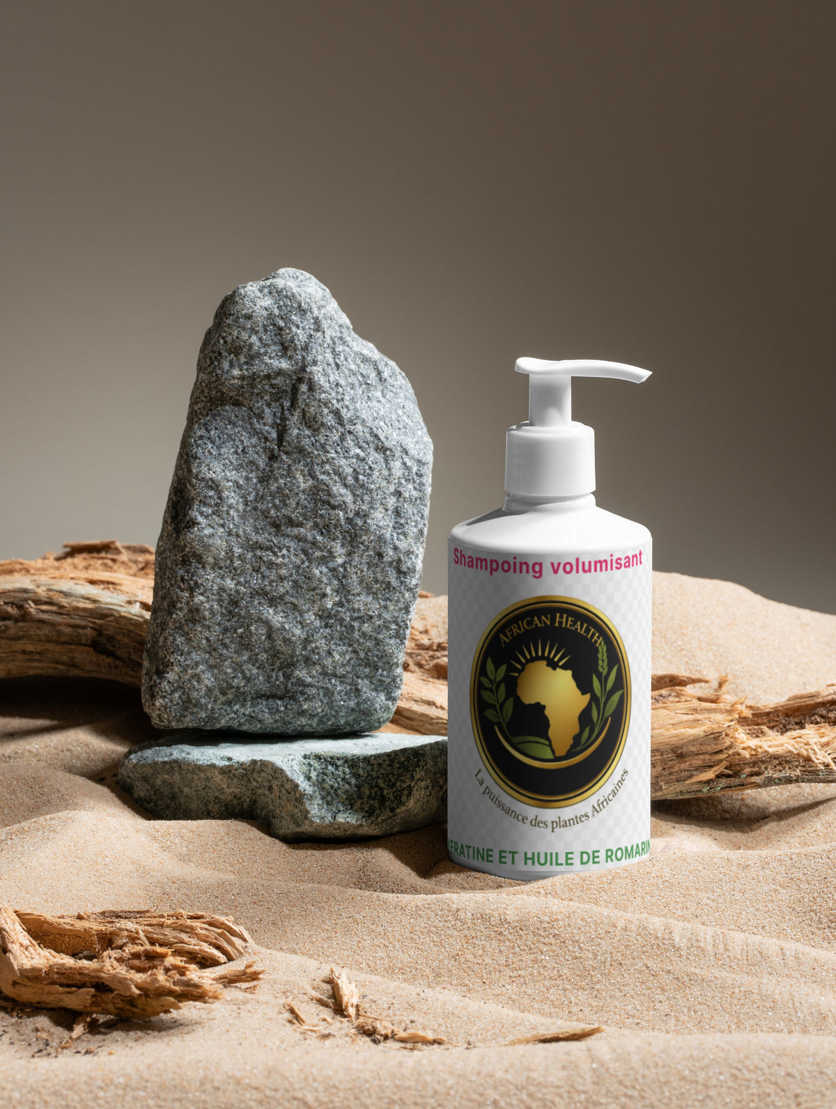 Shampoing Volume & Kératine à l'Huile de Romarin | Keratin Rosemary Oil Shampoo